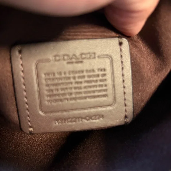 Coach Alice Small Satchel Blk/Gold EUC - Picture 5 of 9